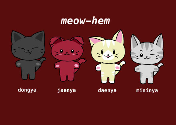character mascots (MAYHEM from LiT)